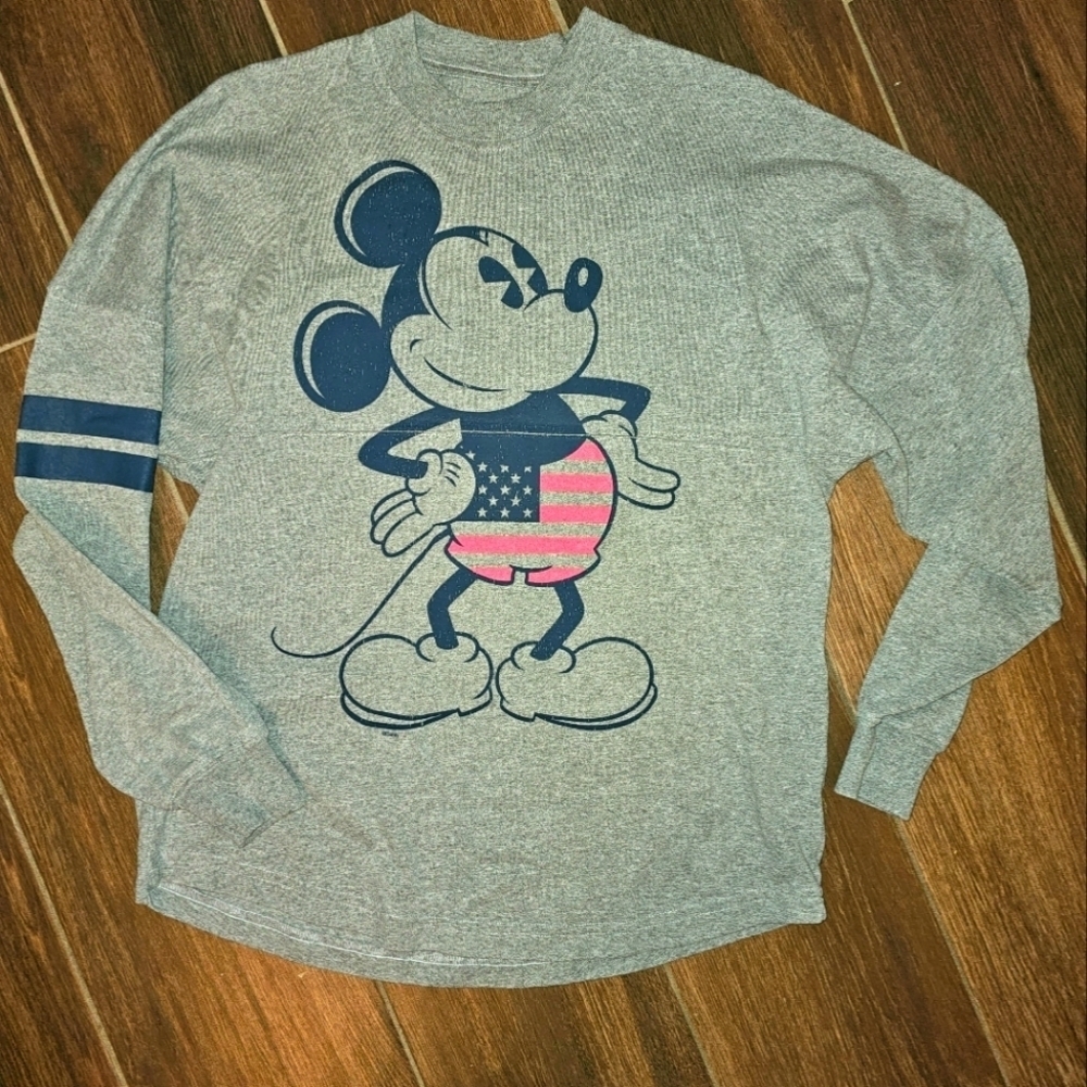 MICKEY MOUSE SPIRIT JERSEY SZ SMALL DISNEY TOP